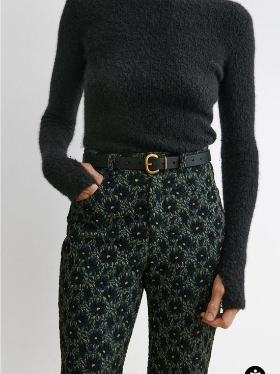 Rachel Comey Thin Estate Belt Black XS main image 7
